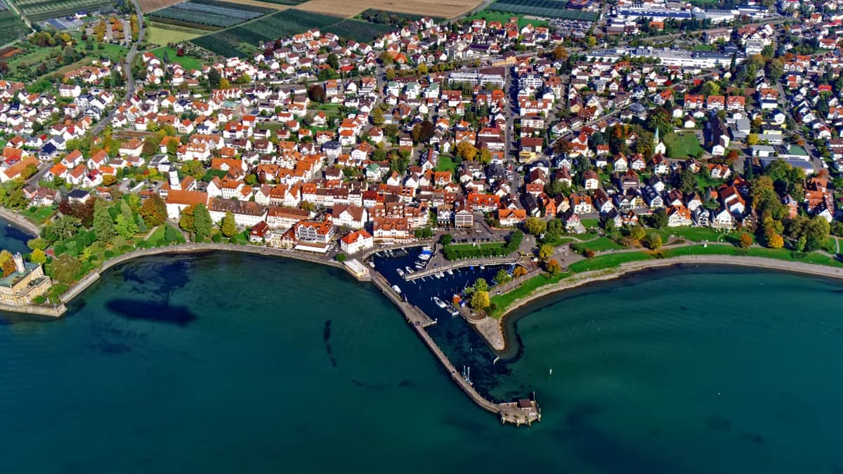 Stadtansicht von Langenargen