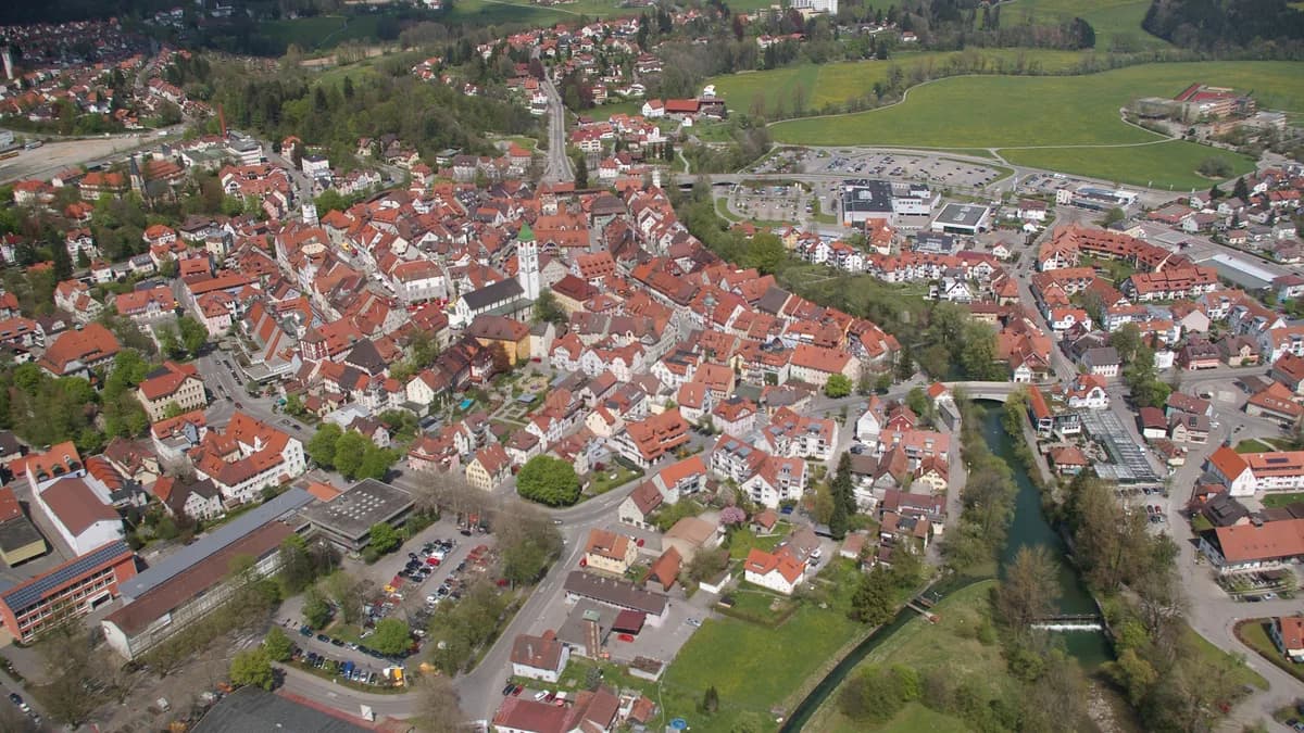 Stadtansicht von Wangen im Allgäu