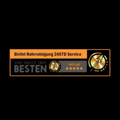 Auszeichnung wer kennt den Besten für Binfet Rohrreinigung
